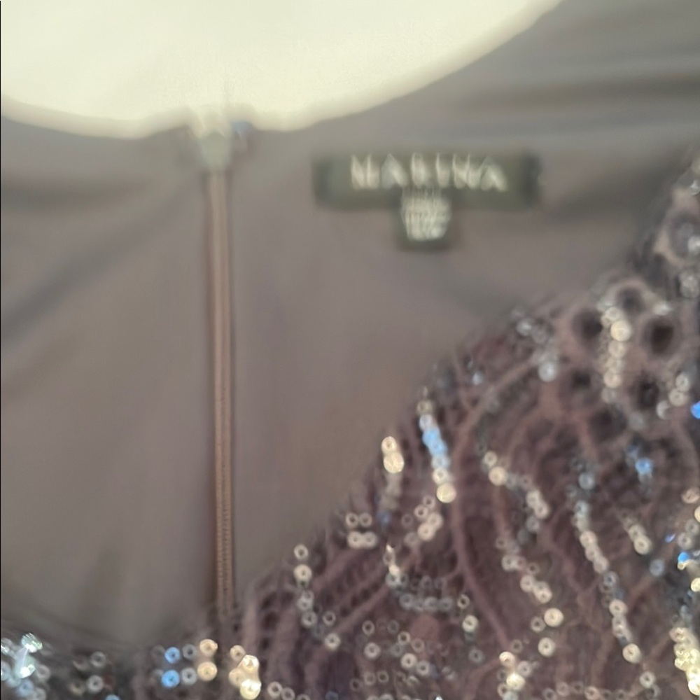 Marina Sequin Embellished Dress